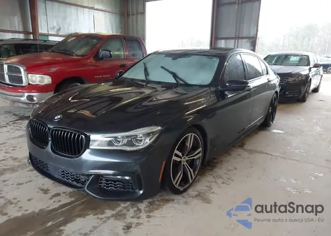 2016 BMW 750I xDrive из США, поврежденный, VIN WBA7F2C57GG415668